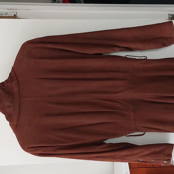 Suede dress vintage by Noviello Bloom - Picture 6 of 8